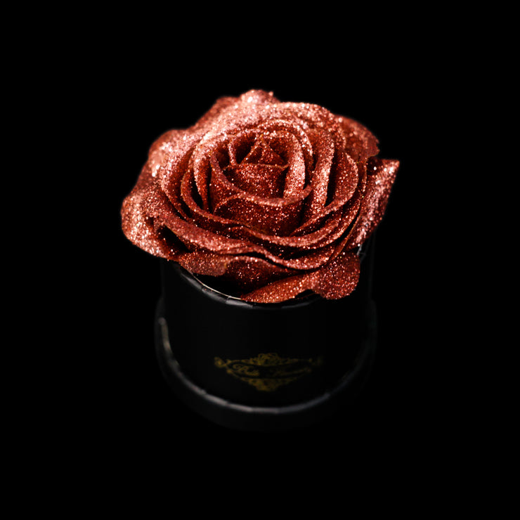 Belle Fleuriste - Gold Glitter Roses Black Box – BelleFleuristeUK