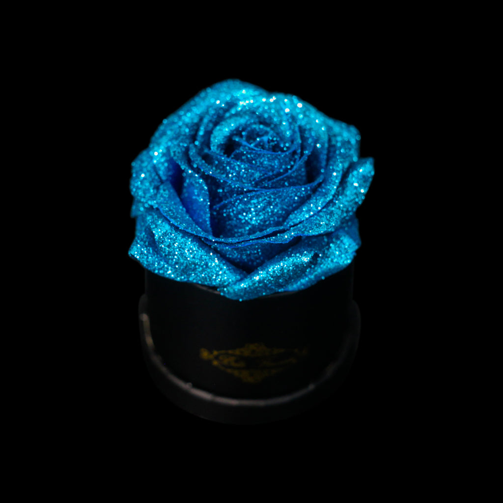 Belle Fleuriste - Bubblegum Glitter Roses Black Box – BelleFleuristeUK