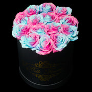 Bubblegum Glitter Roses - Black Box