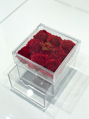 Mini Red Cosmetic Box