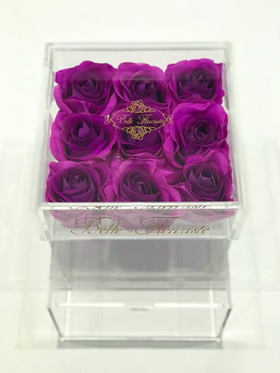 Mini Purple Cosmetic Box